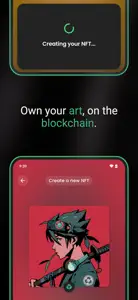 NFT Creator & Wallet - Minty screenshot #2 for iPhone