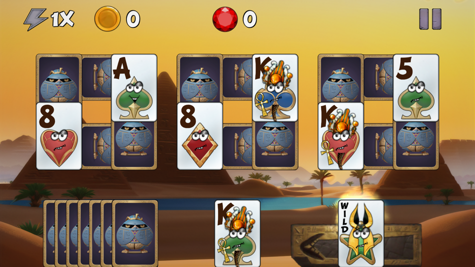 #1. Tricky Tut Solitaire (iOS) 由: Noisette Software Corporation