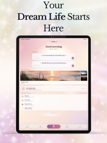 Brilla: Manifest Dream Self iPad screenshot