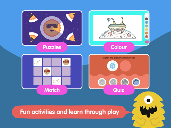Solar System for kids - Space iPad screenshot 5 - Education app
