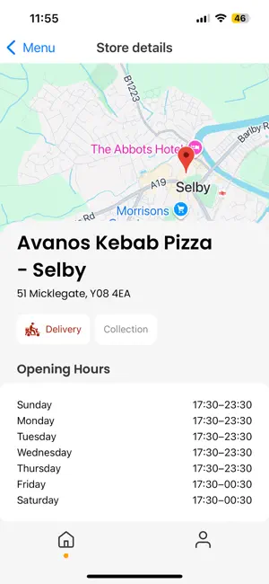 Avanos Kebab Pizza - Selby screenshot 2