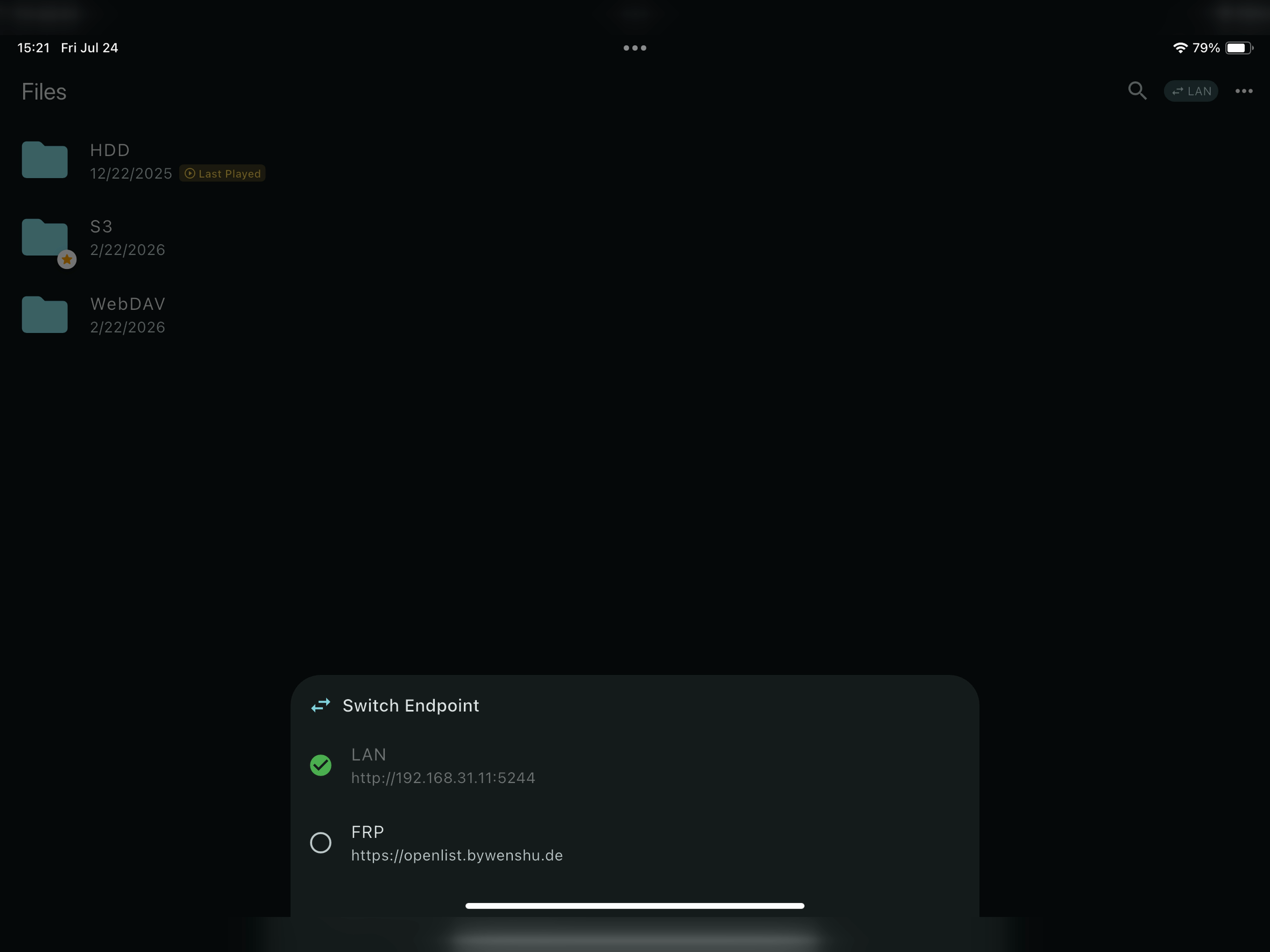 iList - OpenList/Alist Client screenshot 14