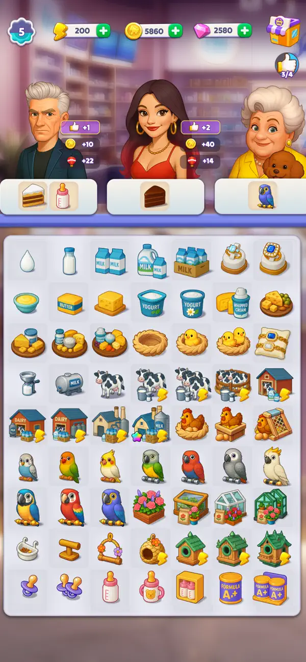 #5. Aisle Secrets: Merge the Drama (iOS) 由: MYBO GAME