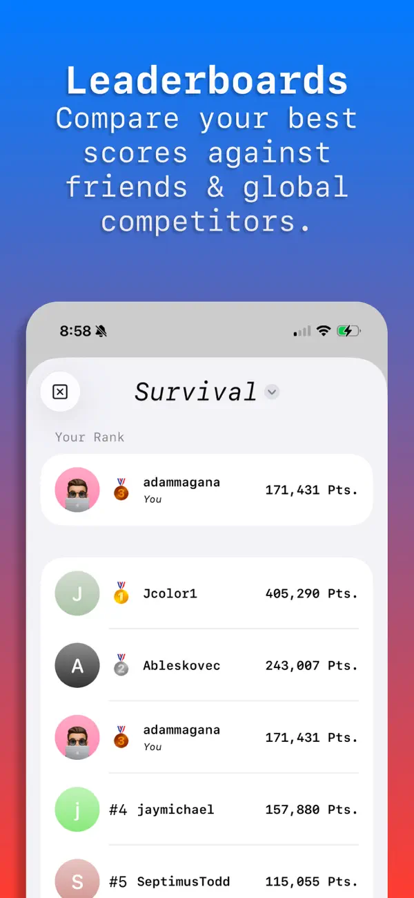 LOSER - A Word Game Screenshot 5
