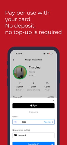 oneCHARGE - EV Charging Screenshot 3 of 3