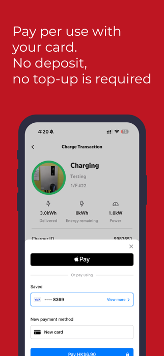 oneCHARGE - EV Charging Screenshot 3 of 3