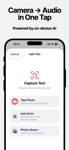 Talking Scanner screenshot