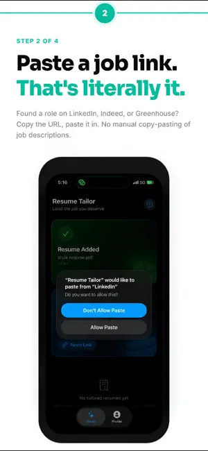 ResumeMint: ATS Resume Builder screenshot 2