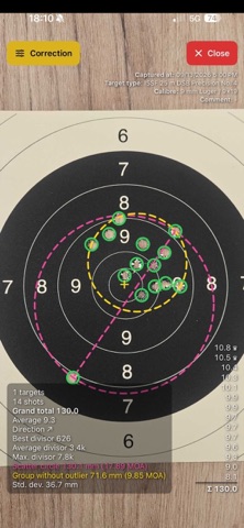 Screenshot 3 of Target Tracer - Scan & Score App