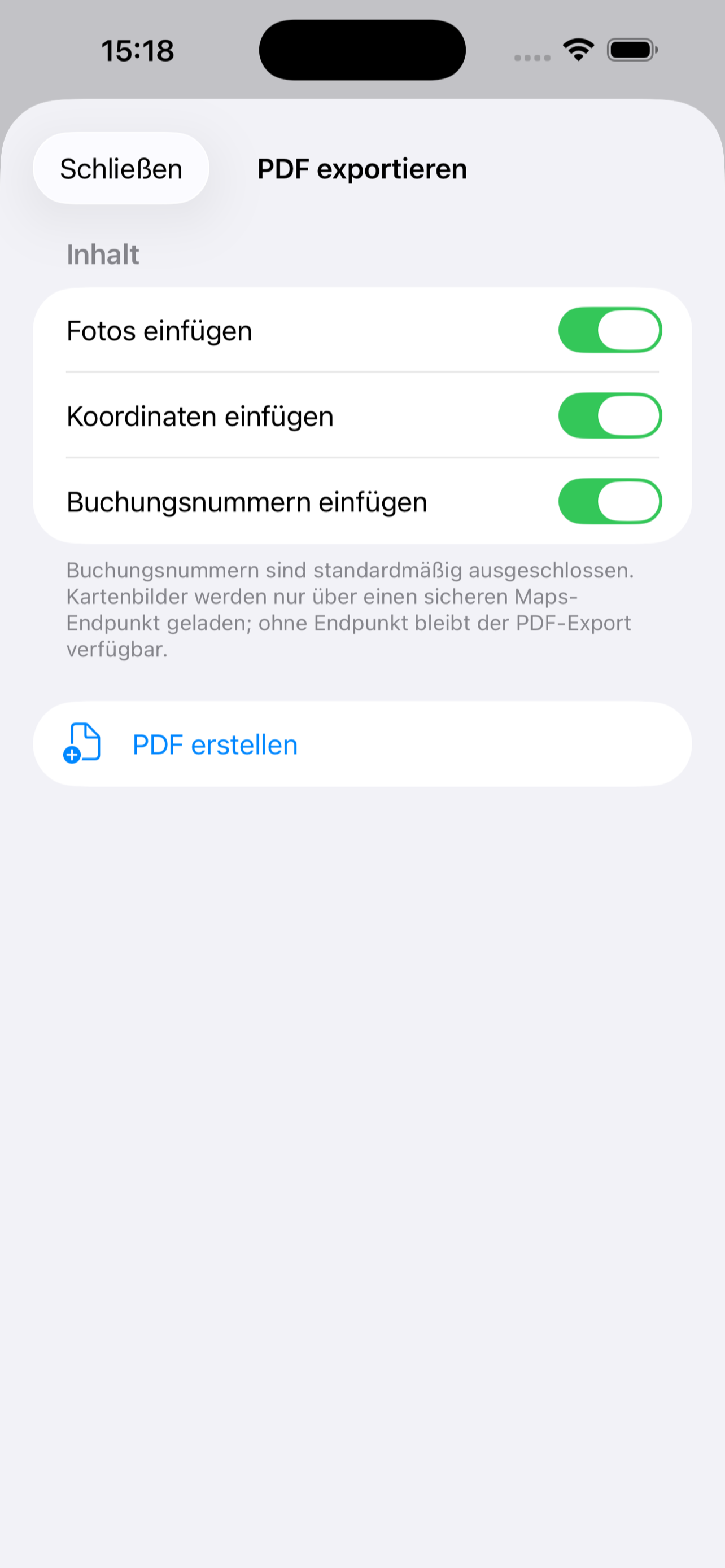 Urlaubsjournal screenshot 5
