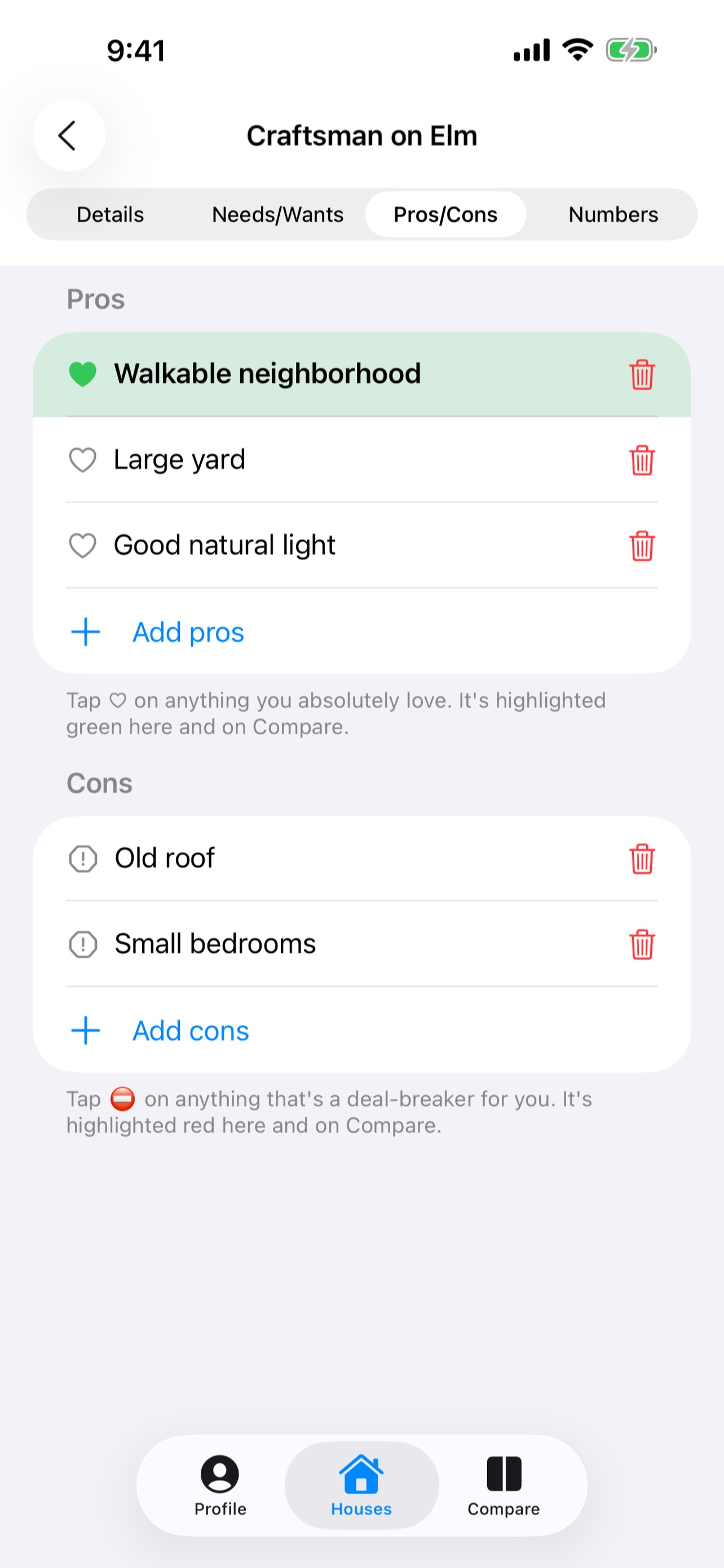 Screenshot 6 of Home Comparison Calculator