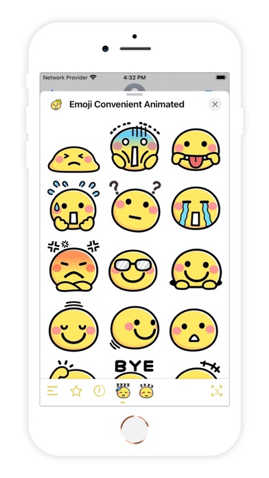 Emoji Convenient Animated iPhone screenshot 4 - Stickers app
