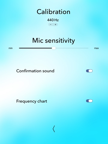 Electric Guitar Tuner Basic iPad screenshot