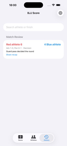 BJJ Score Keeper 2026 screenshot 4