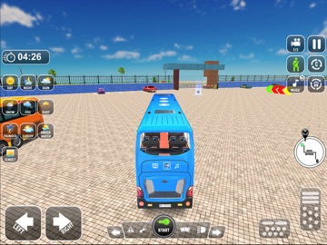 Public Bus Simulator Game 2025 iPad screenshot