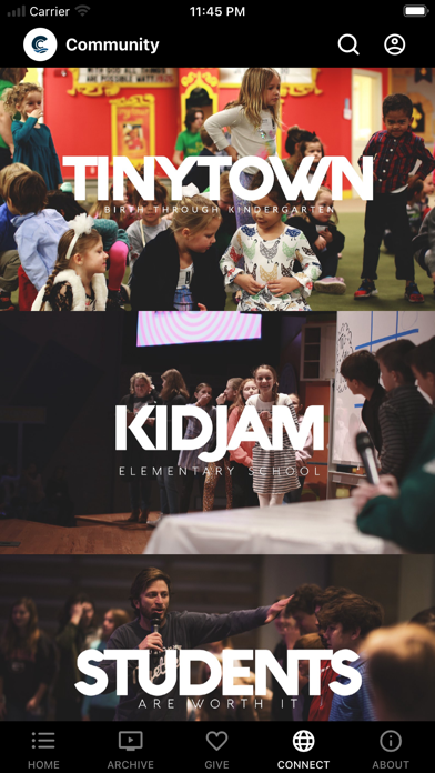WeAreCommunity.Church Screenshot
