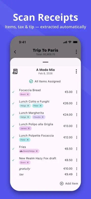 SplitPal - Expense Splitting screenshot 2 of 8