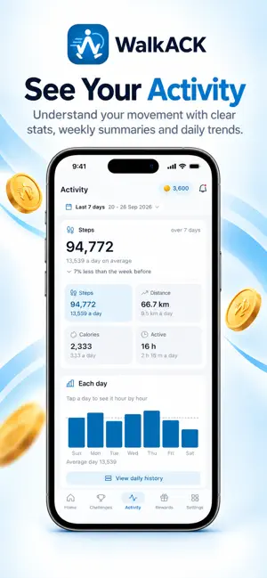 WalkACK: Walk & Get Rewards screenshot 2