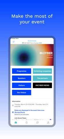 Forum InCyber iPhone screenshot