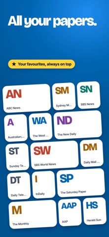 The Australian Daily News iPhone screenshot