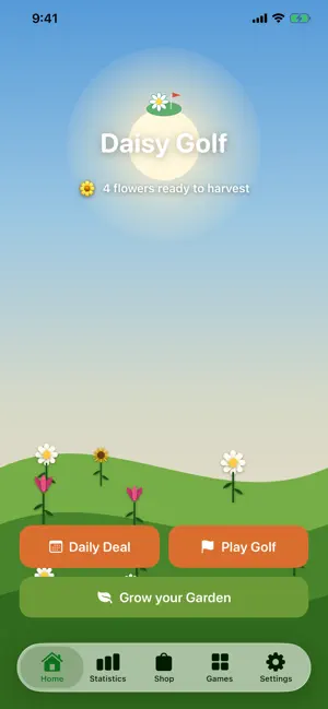 Daisy Garden Golf Solitaire screenshot 4