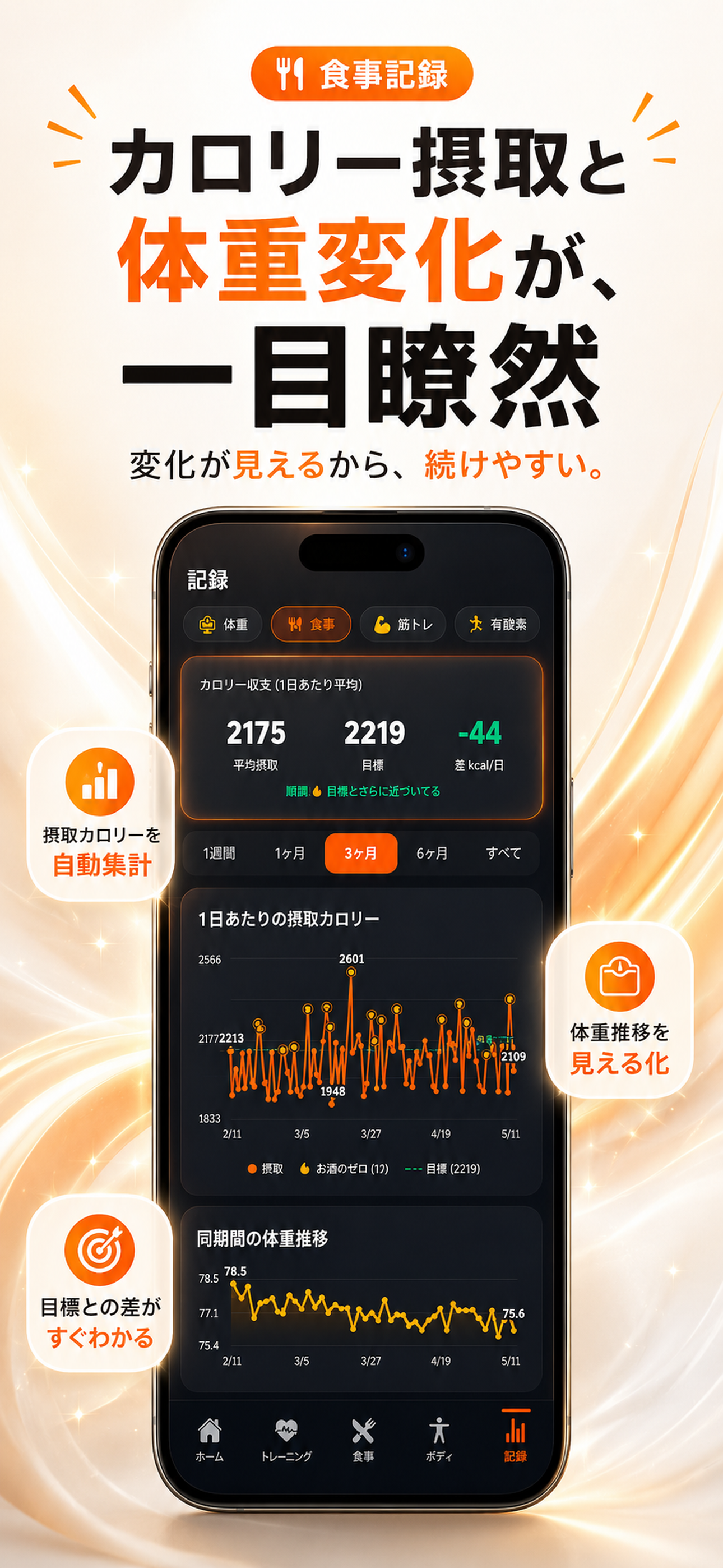 MOERO - 食事と筋トレをAI管理 screenshot 3