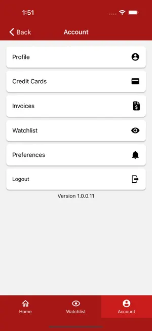 Vondenhuevel Auctions screenshot 2