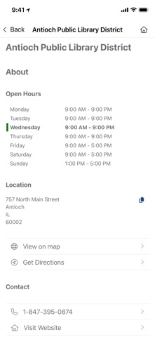 App screenshot