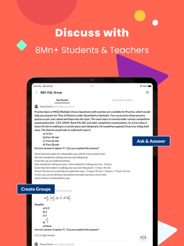 NEET Exam Prep & Mock Tests iPad screenshot
