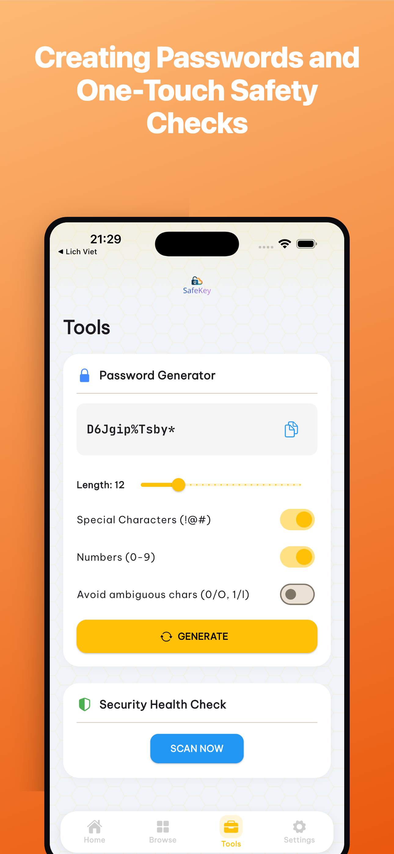 SafeKey: Password Manager screenshot 2