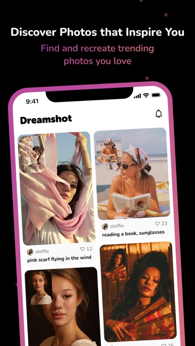 Dreamshot AI - Photo Generator Screenshot