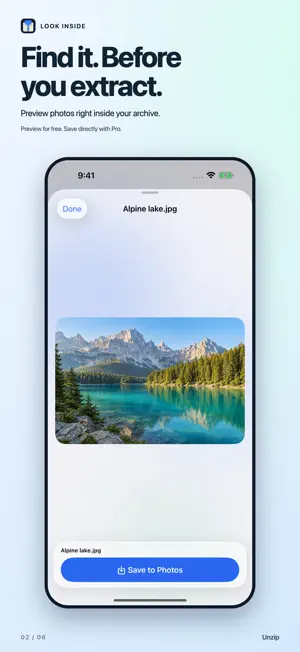 Unzip: ZIP, RAR & 7z Extractor screenshot 2