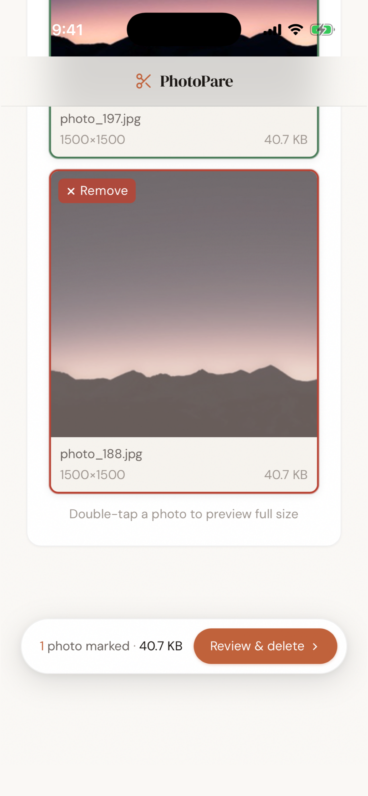 PhotoPare screenshot 5