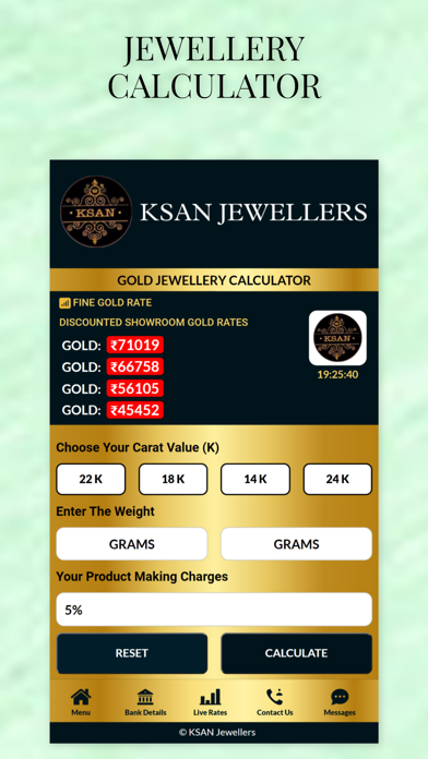 KSAN Jewellers Screenshot