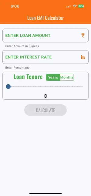 Loan EMI Interest Calculator screenshot 1