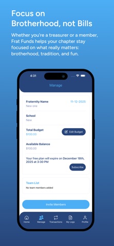 FratFunds Screenshot 6 of 8
