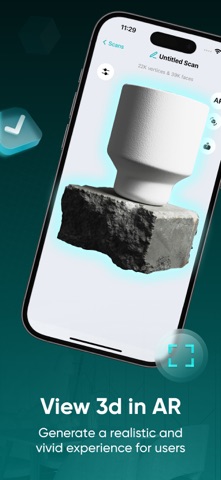 3D Scanner: Scan & Model iPhone screenshot