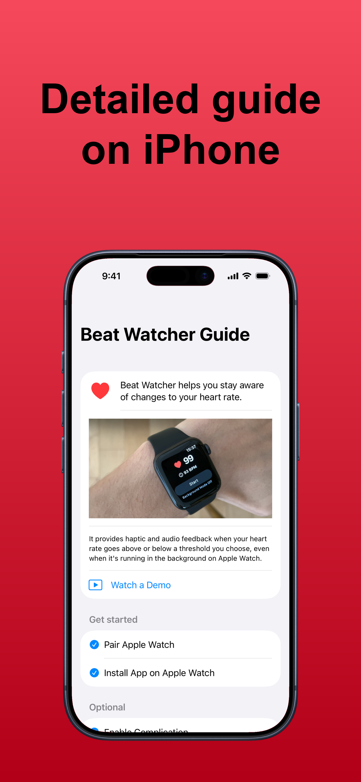Beat Watcher: Heart Rate Alert