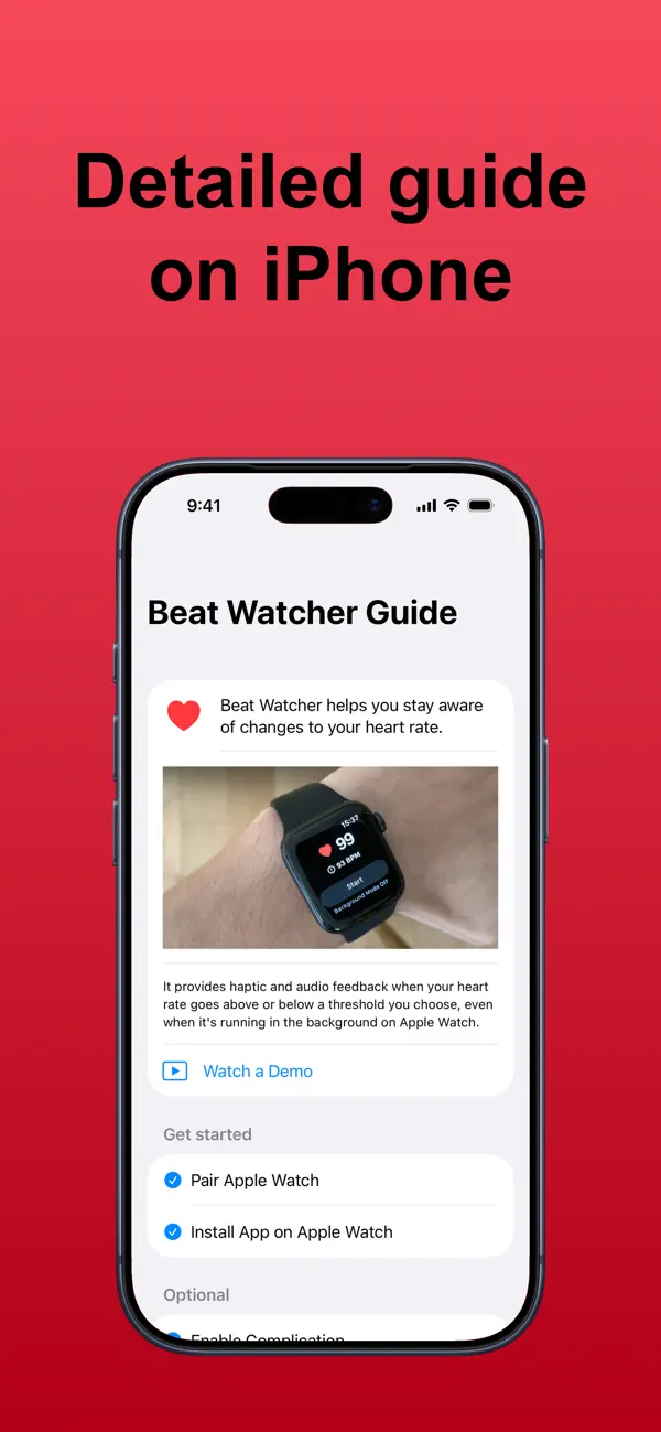 Beat Watcher: Heart Rate Alert Screenshot 5