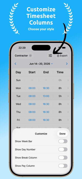 Time Calculator: Timesheets Screenshot 2 of 7