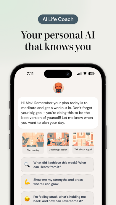Summit: AI Life Coach Screenshot