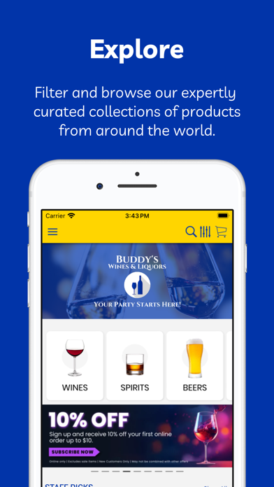 Screenshot #1 pour Buddy's Wine & Liquor