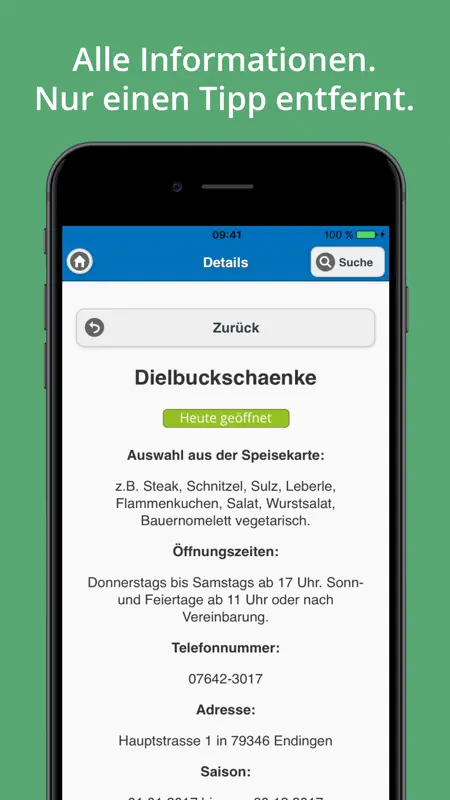 Straußenführer Südbaden screenshot 3 of 7