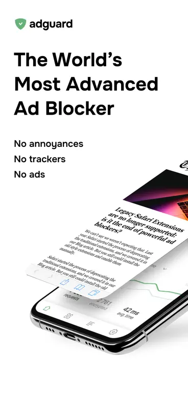 AdGuard Ad Blocker for Safari screenshot 1 of 6