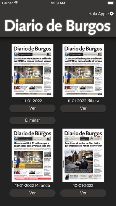 Diario de Burgos Screenshot