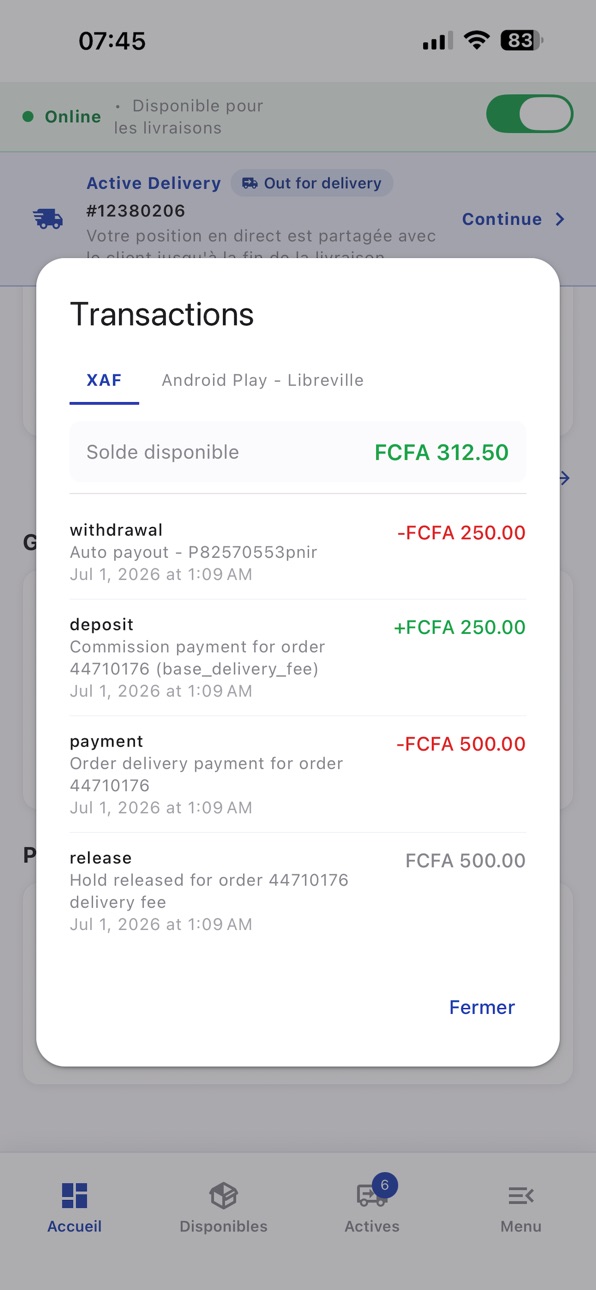iPhone screenshot
