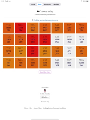 App screenshot