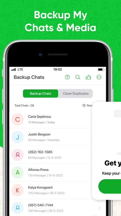 Backup my Chats & Photos Screenshot