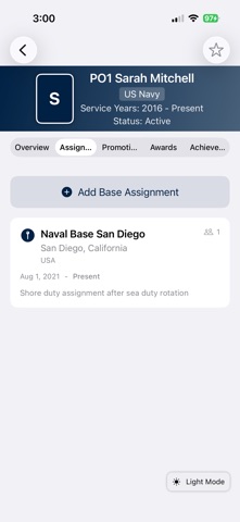 Military Service Log screenshot 3
