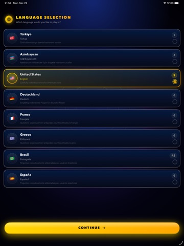 Millionaire Quiz - Trivia Game iPad screenshot